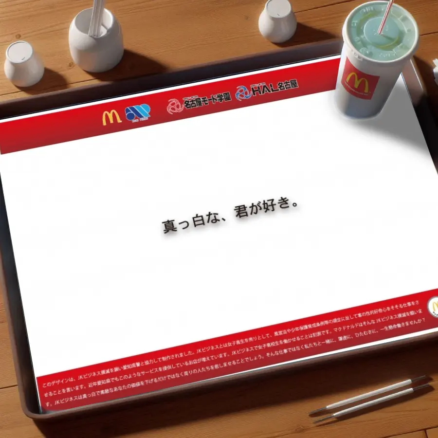 McDonald's Tray Mat